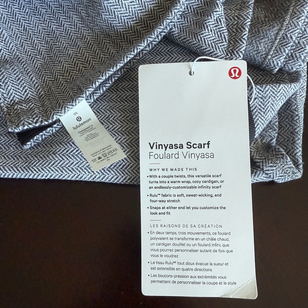 lululemon athletica Vinyasa Scarf - Gray
